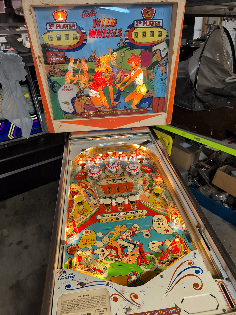 Very Rare 1966 Bally "Wild Wheels" Saved From A Certain Death